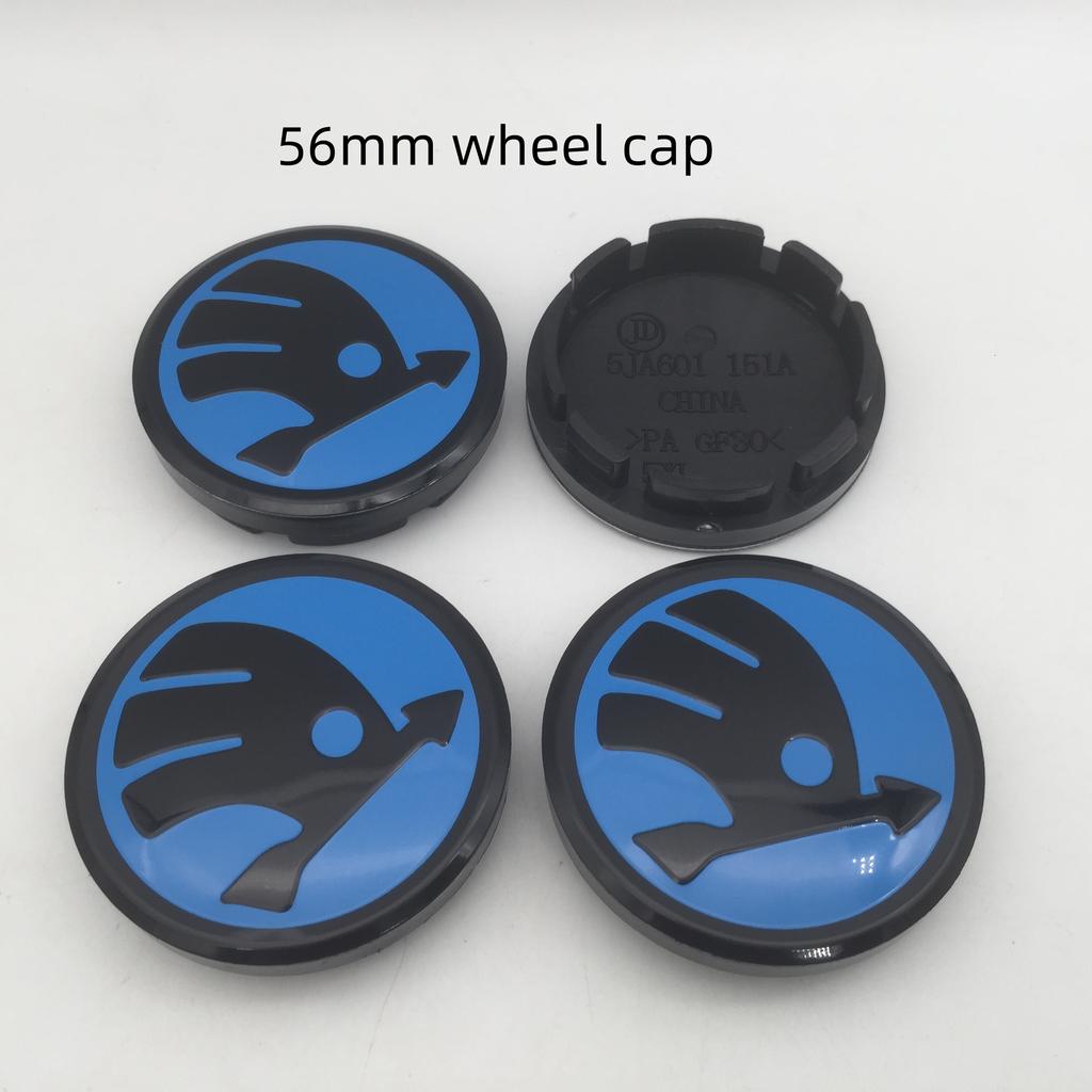 4pcs 3D 56mm For Car Emblem Wheel Hub Center Cap NGJF Badge Covers Sticker Decals Styling Accessories