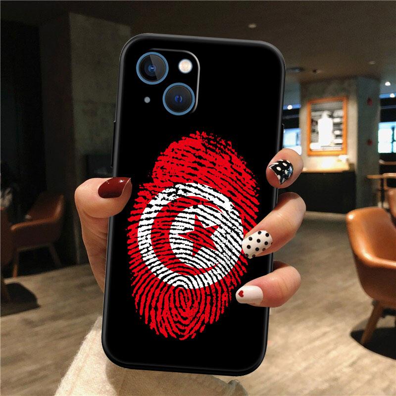 IK72 Tunisian Flag Passport Shell Phone Case for Samsung Galaxy Note 10 20 S23 S24 S25 Ultra FE Plus Edge Lite A02S A35 A07 A17
