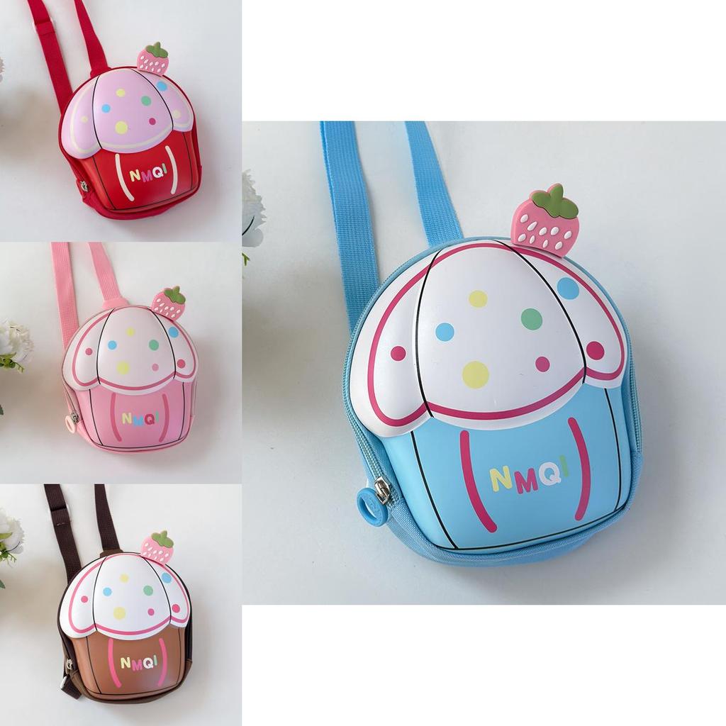 Lightweight And Stylish Oxford Fabric Chest Bag For Kids With Fun Cartoon Design