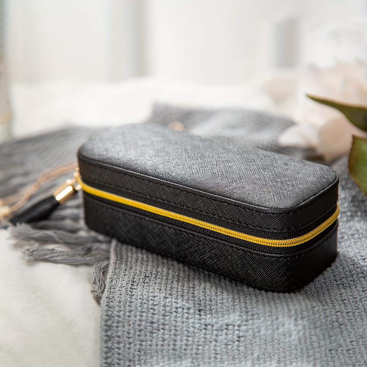 

Дорожная шкатулка для украшений, Портативный кейс для украшений, Шкатулка для украшений из ПУ, Маленький контейнер для украшений, Шкатулки для украшений