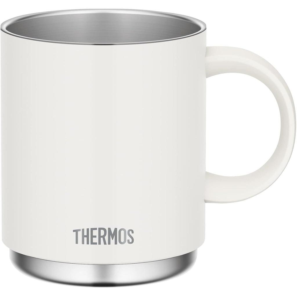 Thermos Vacuum Insulated Mug 450ml White JDS-450 WHDishwasher Safe Model