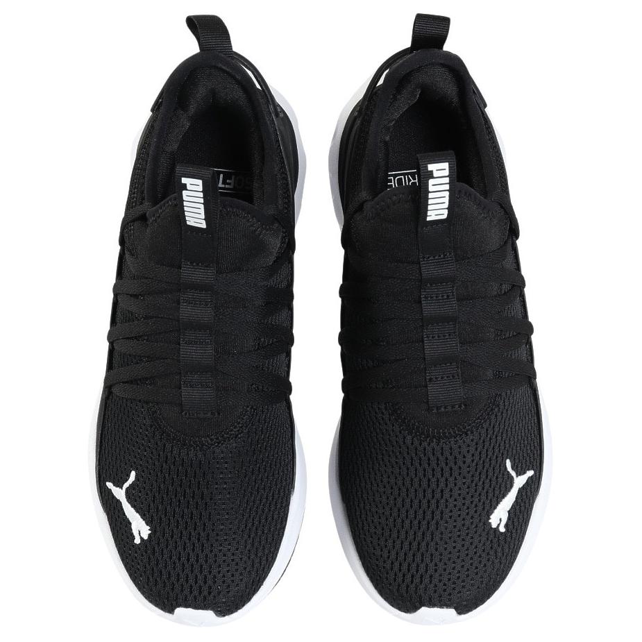 Puma Softride Carson Fresh Black Unisex Sneakers White 310155-01