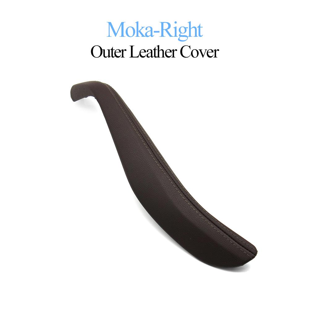 

Интерьер автомобиля, левая и правая пассажирская дверь, передняя и задняя ручка, кожаный внешний чехол для BMW 5 серии G30 G31 M5 F90 Mok-Right