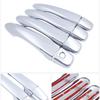 For Nissan Kicks P15 2016~ Luxurious Chrome Exterior Door Handle Cover Car Accessories Stickers Trim Set of 4Door 2017