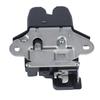 Trunk Lock Replacement Actuator 81230A7020 for Rear Position Repair, Plastic Housing Layout, Metal Mount Sections, and Part Matching Checks