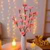 1PC Simulation Cherry Blossom Branch Light Nordic Room Bedroom Decoration Creative Night Light Homestay Decoration