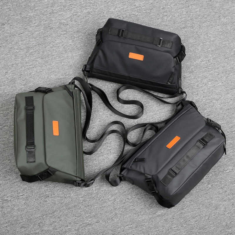 Men's Crossbody Bag Commuter Shoulder Bag Large Capacity Messenger Bag