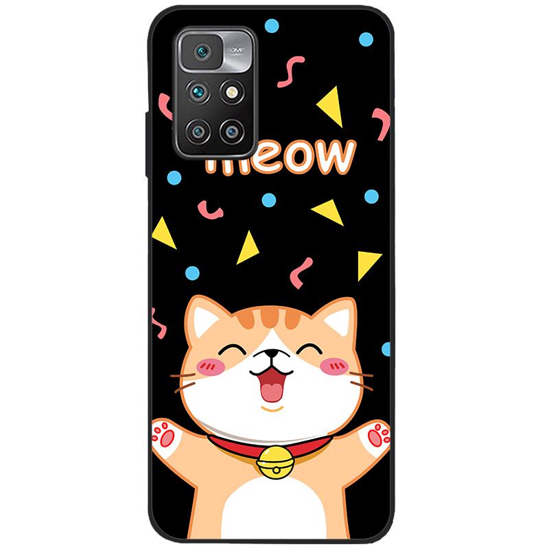 For Xiaomi Redmi 10 Case Silicone Soft TPU Back Cover For Xiaomi Redmi 10 Redmi10 Phone Cases Cute Painted Cover Shockproof Capa