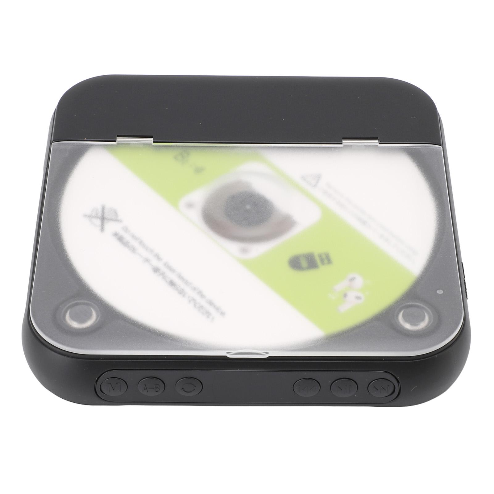 

Портативный CD-плеер BT Retro Style с двумя динамиками, музыкальный проигрыватель с поддержкой CD, USB, AUX-входа для дома