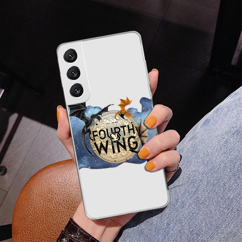 F-Fourth W-Wing Dragon Phnoe Case for Samsung Galaxy S26 S25 Edge S23 S24 Ultra S22 Plus S21 S20 FE Unique Cover Soft Coque Gala