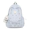 Schoolbag Japanese Ins Small Fresh School Bag for Girls Junior High School Students Large Capacity Backpack College Student Travel Commuter Backpack