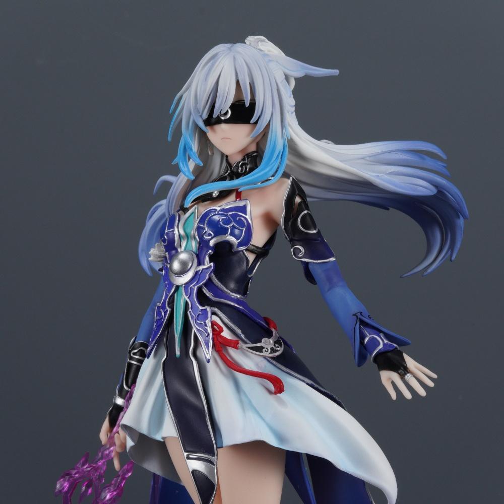 29cm/11.42in Animation Honkai Star Rail Figure Jingliu Action Figures Polyvinyl Chloride Statue Tabletop Ornamen Collector Miniature Playthings