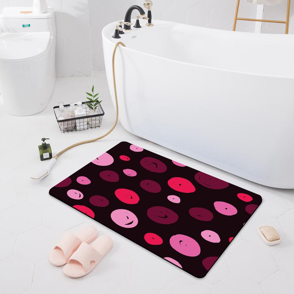 Bathroom Non-slip Absorbent Mat Toilet Shower Room Carpet Bedroom Corridor Door Mat Kitchen Floor Carpet