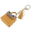 Korean Tassel Owl Coin Purse & Keychain – Trendy Cartoon Earphone Bag Charm