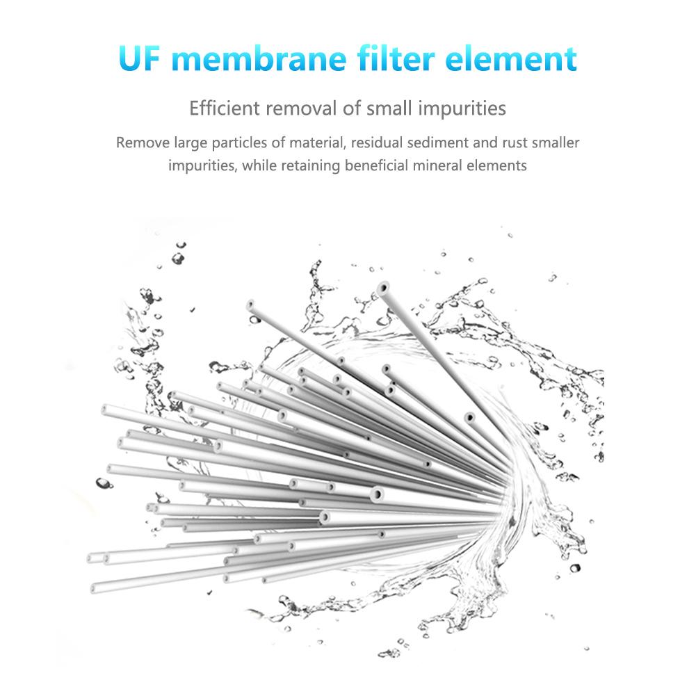 Bottle Water Filter System Outdoor Portable Water Purifier Ultrafiltration Membrane Filter Field Survival Tools