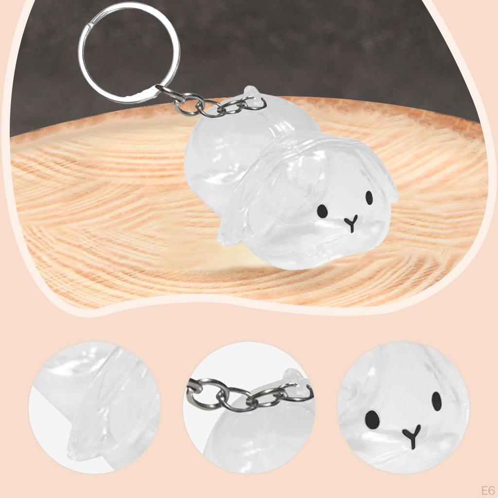 Collector Keyring for Pet Lovers Hair Holder Memorial Storage Box