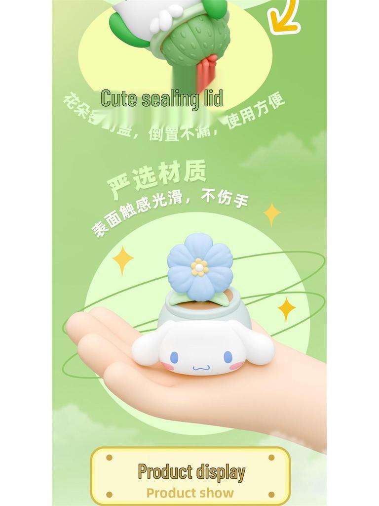 Genuine Sanrio Cinnamoroll, My Melody & Kuromi Figure Blind Box - Trendy Cartoon Ornament & Decor.