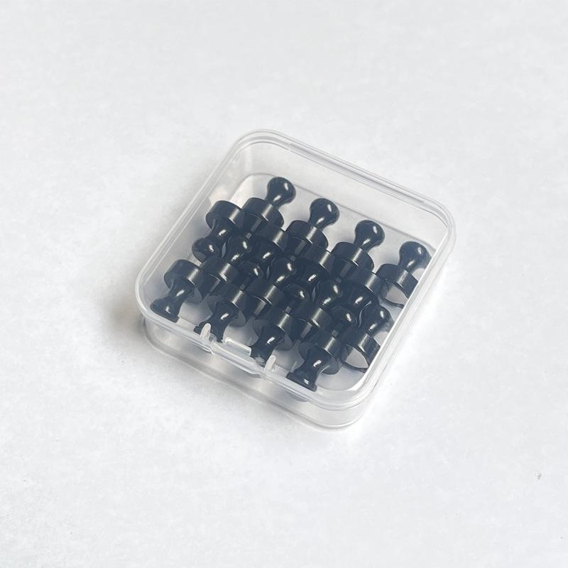 Strong Neodymium Magnetic Pushpins for Teaching, Office & Sales: Heavy-Duty for Whiteboards & Refrigerators.