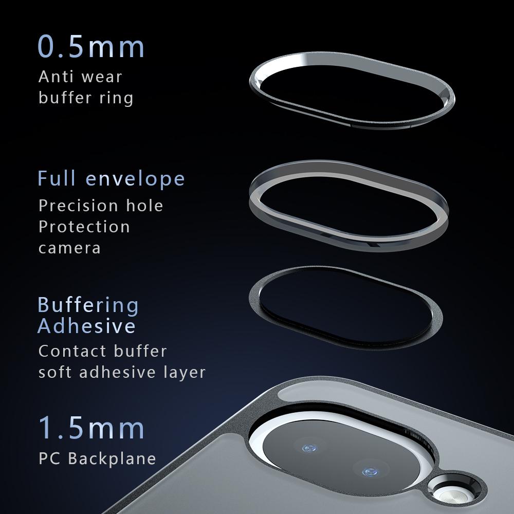 For Google Pixel 10a Case TPU + PC Shockproof Clear Phone Cover