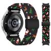Sport Nylon Band for Samsung Galaxy Watch 7/FE/5 Pro/6/4 classic 44mm No Gaps Christmas Bracelet correa Galaxy Watch6 7 straps