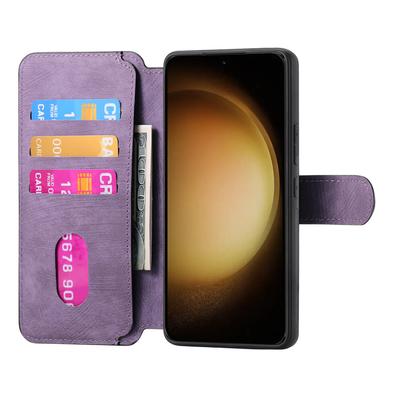 For Samsung Galaxy S23 Magnetic Case CASENEO Detachable Leather Phone Wallet Cover