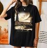 Vintage The Lord of The Rings Shirt Retro Dark Fantasy Movie 2026 Summer Y2K Men Women Cotton Unisex Oversized T-shirt
