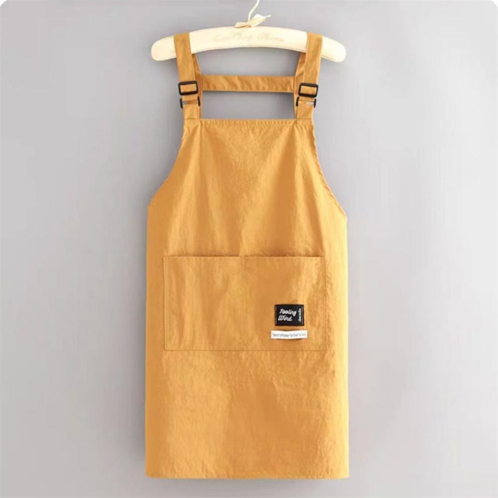 Fashion Strap Style Apron Waterproof Anti-fouling Nail Art Cafe Workwear Sleeveless Catering Waiter Work Clothes