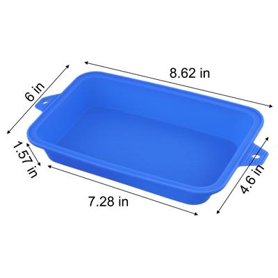 Home Barbecue 8.62'' L X 6'' W X 1.57'' H Reusable Grill Liners Grease Tray Liners Dishwasher Safe Easy To Clean