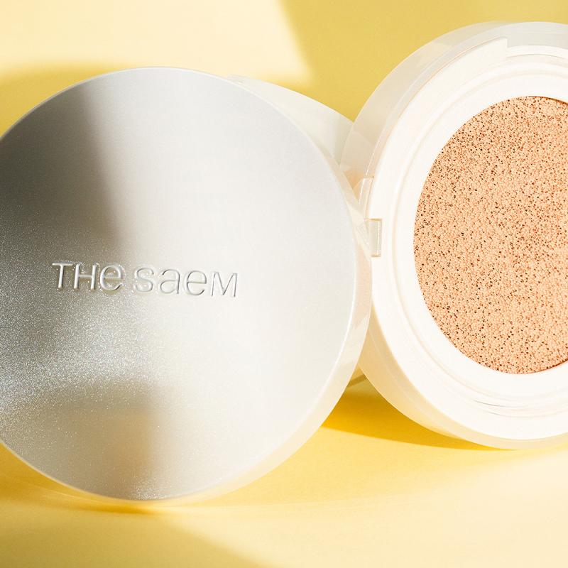 The Saem Skin Perfection Glutathione Toning Cushion with Refill SPF 50+ PA+++ 12g*2EA
