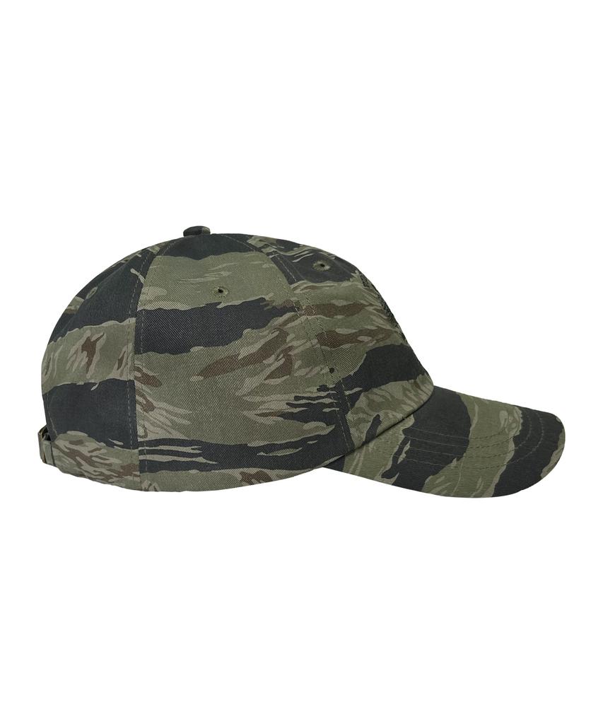 Nyuteib Tiger Military Oversized Ball Cap - Khaki