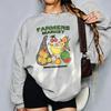 Bauernmarkt Obstnetzbeutel Grafik Sweatshirt Banane Wassermelone Kirsche Druck Pullover Farm Fresh Liebhaber Ästhetik Sweatshirt