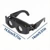 Wearable Fishing Telescope Adjustable Binoculars Hands Free Magnifier Glasses for Theater TV Sight Myopia Adjustable