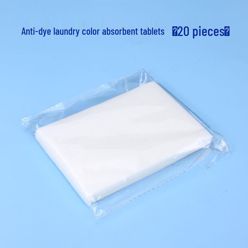 

Laundry Color Absorber Sheets, Anti-Bleed Protection, Worry-Free Mixed Washing, Color Protection, 50 Sheets