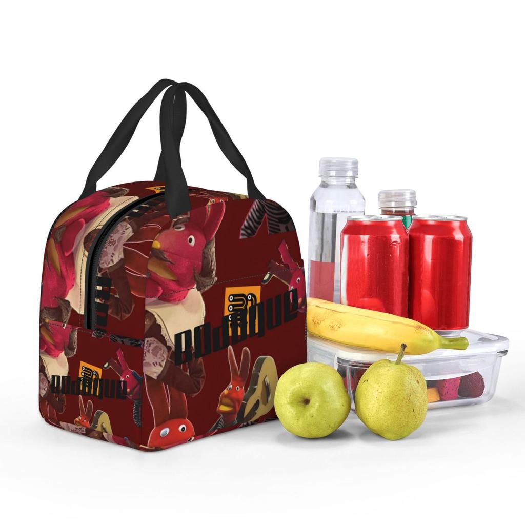 Insulated Lunch Bags 31 Minutos Comedy Merch Storage Food Box INS Trendy Cooler Thermal Lunch Box For Work