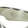 Begagnade TIFFANY&Co. Ring Böjd Våg Hjärta EU#51 Silver925 4.7g Silver El Saperetti