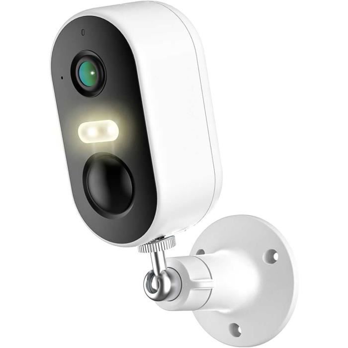 Caméra de surveillance - arenti - go1 - 3 mp - vision nocturne améliorée - sans fil - extérieur