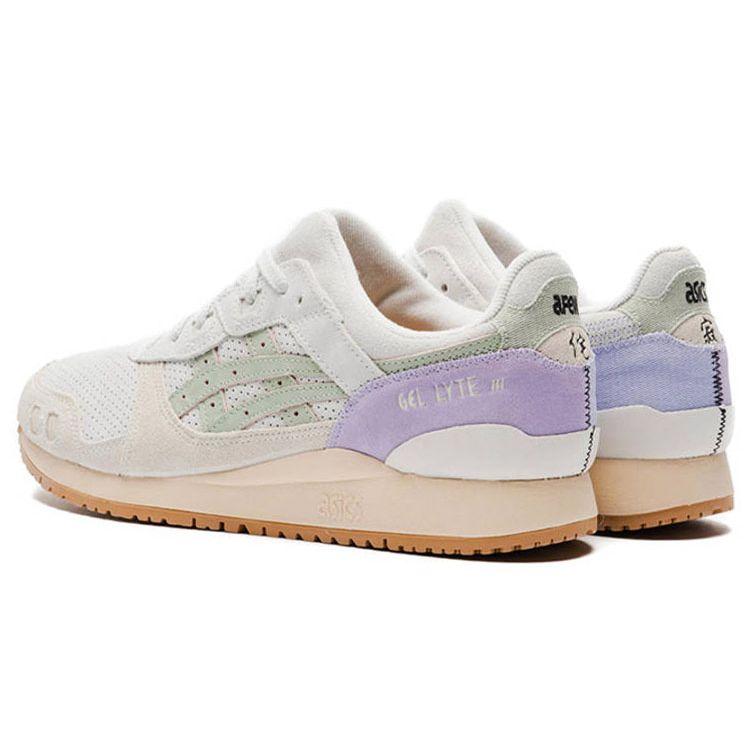 AFEW X ASICS Gel Lyte 3 Beauty Of Imperfection Unisex Sneakers Cream Polar-Shade Sea-Glass 1201A479-023