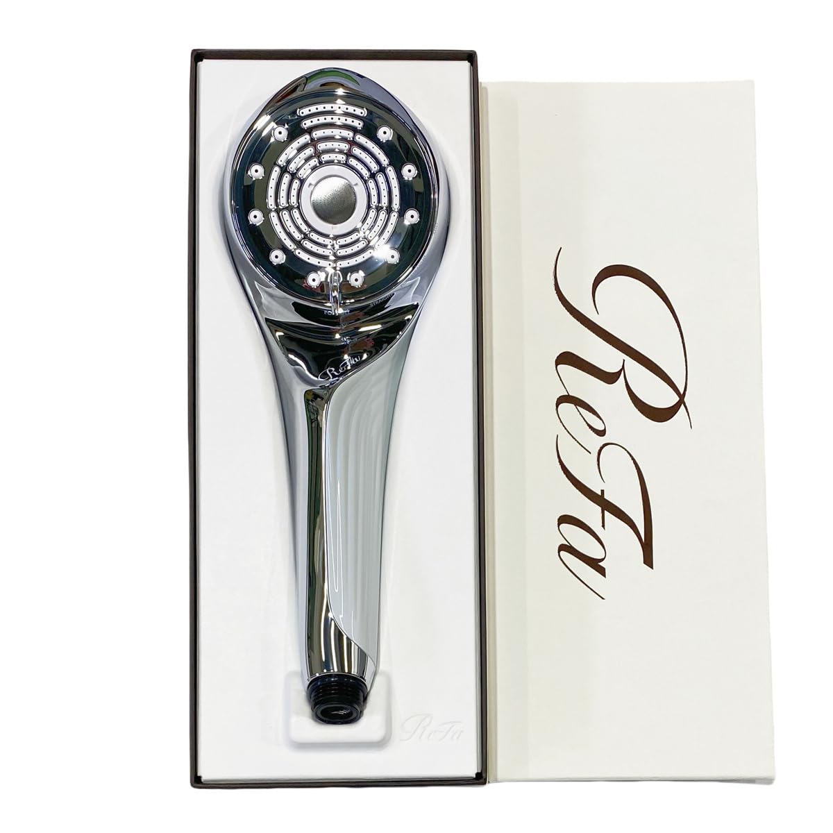 ReFa Fine Bubble U White Head with RS-BH-02A [Shower Micro-Nano Bubble, Water-Saving]