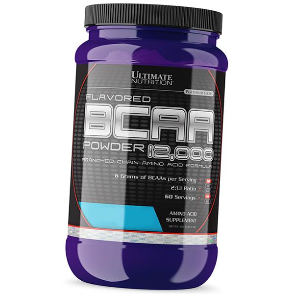 

Амінокислоти BCAA 2 1 1, BCAA 12000, Ultimate Nutrition (28090001) 457g Grape