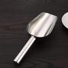 Pet Feeding Shovel Cat Food Scoop Large Capacity Thickening Dog Food Scoop Spoon Stainless Steel Shovel Pet Feeder