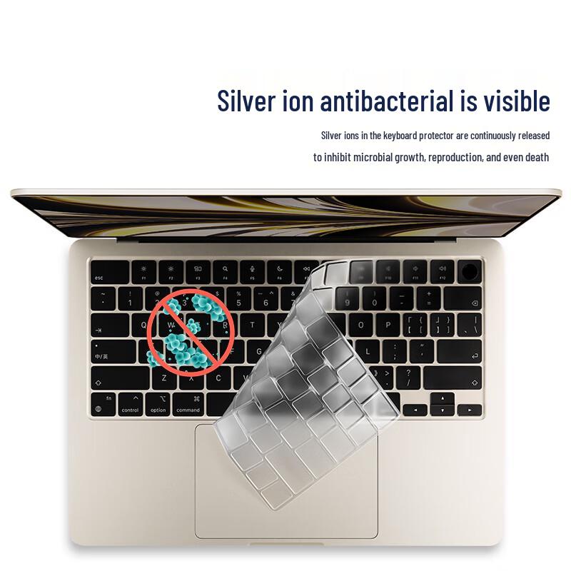 Jichuan Apple MacBook Ultra-Thin TPU Keyboard Cover