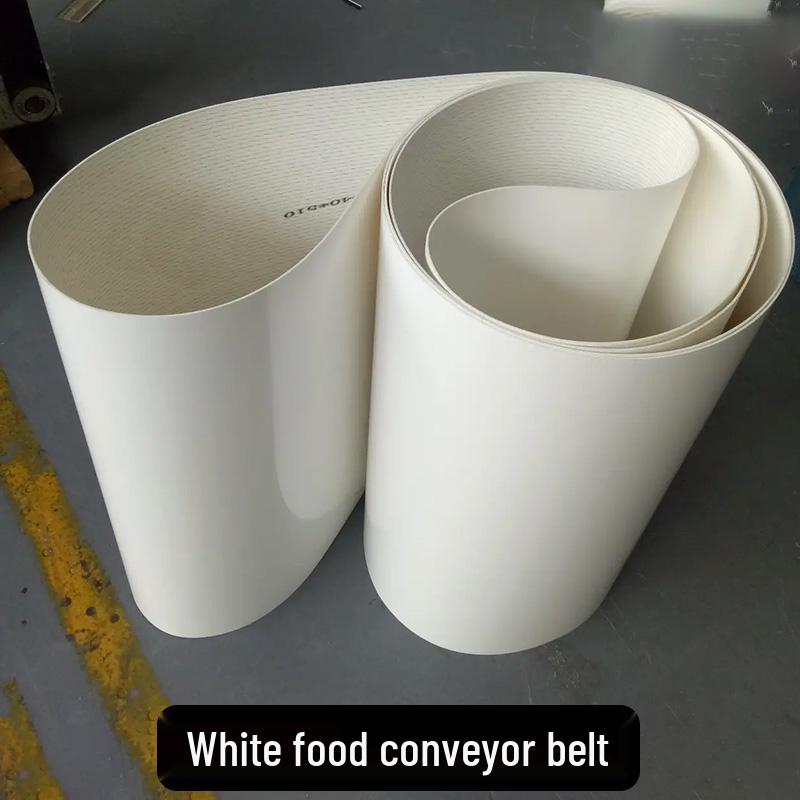 

Acid & Alkali Resistant Blue/White Non-Stick PU Conveyor Belt for Vegetable Cutter Machines White PU Conveyor Belt