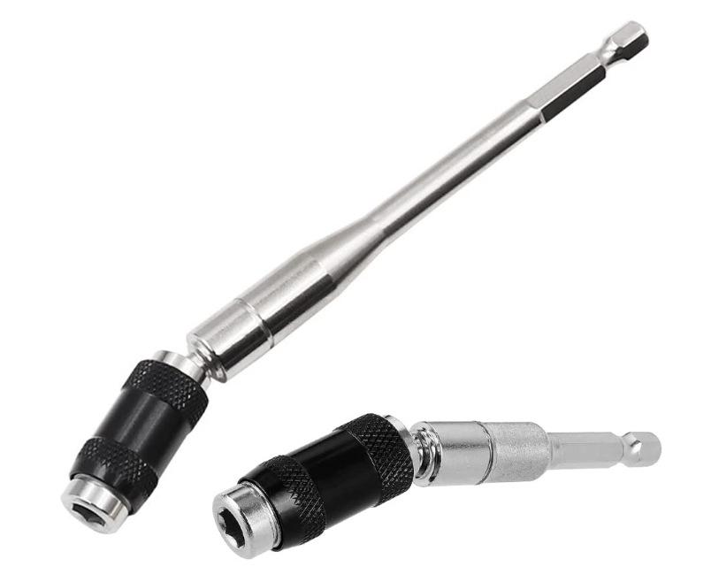 Universal Magnetic Hex Shank Variable Direction Bit Extension Bar