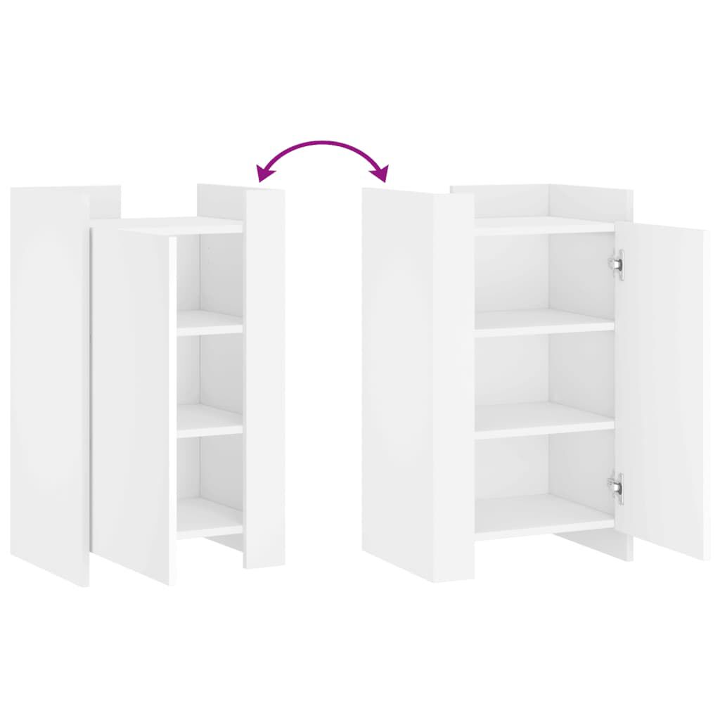 Sideboard im minimalistischen Design, Aufbewahrungsschrank für den Flur, dekorativer Aufbewahrungsschrank fürs Wohnzimmer, 45x35x75 cm