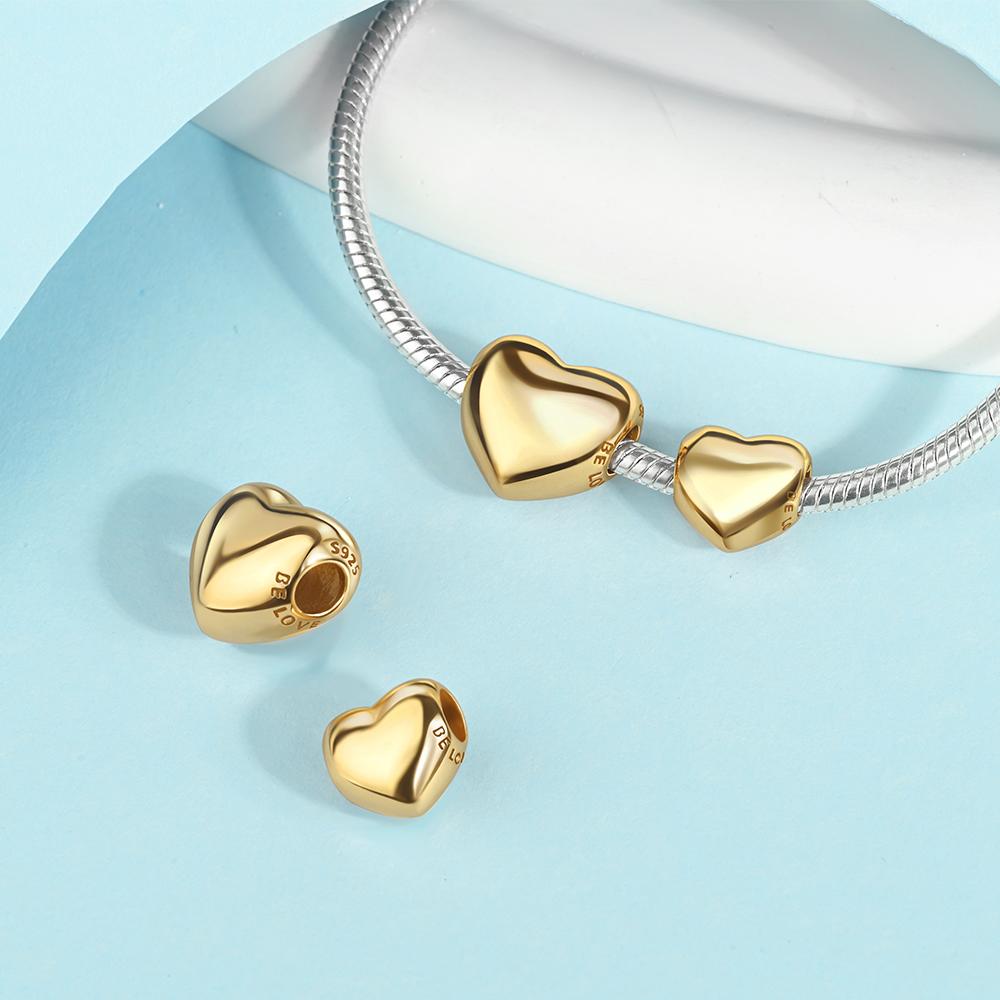 

New copper love pendant bracelet womens Do It Yourself bracelet necklace accessories fashion daily boutique jewel