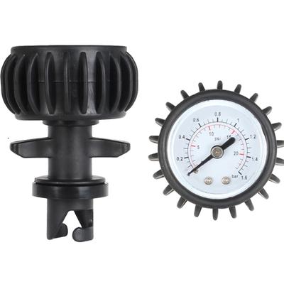 Schwarz Barometer Ruderboote 35psi Barometer Luftdruckmesser für Schlauchboote, Floß, Kajaks