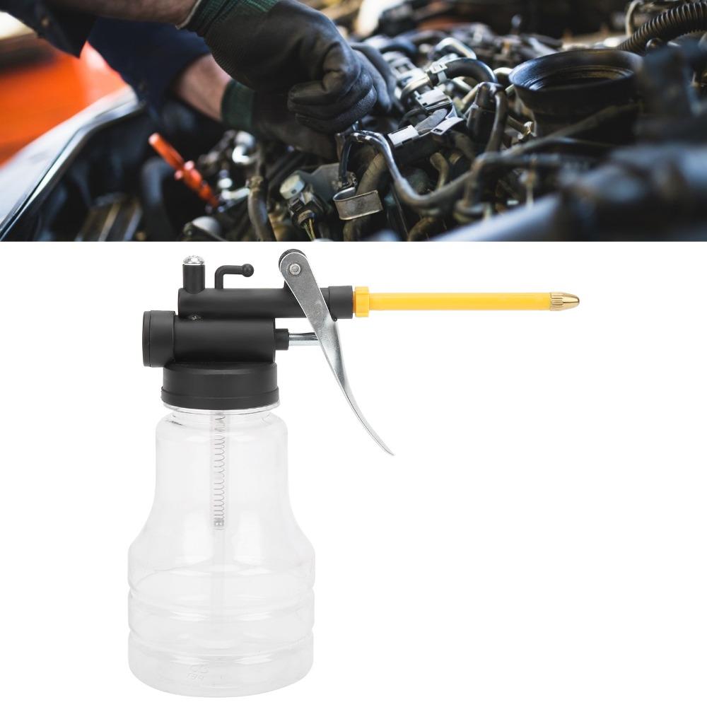 250ml Capacity High Pressure Oiler Short Tube Lubrication Oil Bottle  Auto Maintenance