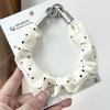 Polka Dot Heart Print Phone Chain Wrist Strap Lanyard Anti-Fall Universal Mobile Accessory for Women for Shopping Trips