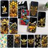 MH20 Bees Cartoon Case for Motorola E7 G6 G7 G8 G9 Plus Power Play G10 G20 G04 E30 E40 E22 E20 E13 E15 G22 G23 G05 G75 G35 G55