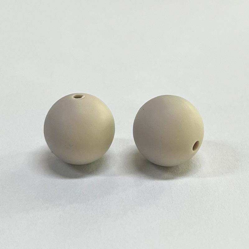 15mm Macaron Silicone Round Beads for Baby DIY Pacifier Chains
